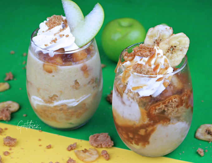 Nice Cream Recipe ~ Caramel Banana Parfait