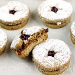 Raspberry Linzer Cookies