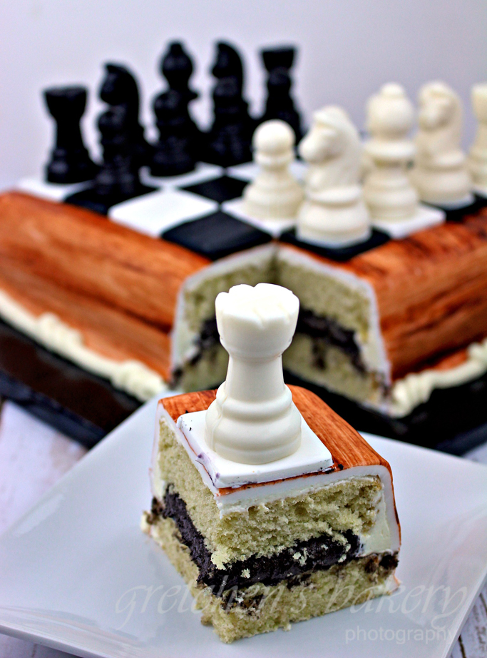 Ravneet Gill's Chess Cake - The Great British Bake Off | The Great British  Bake Off