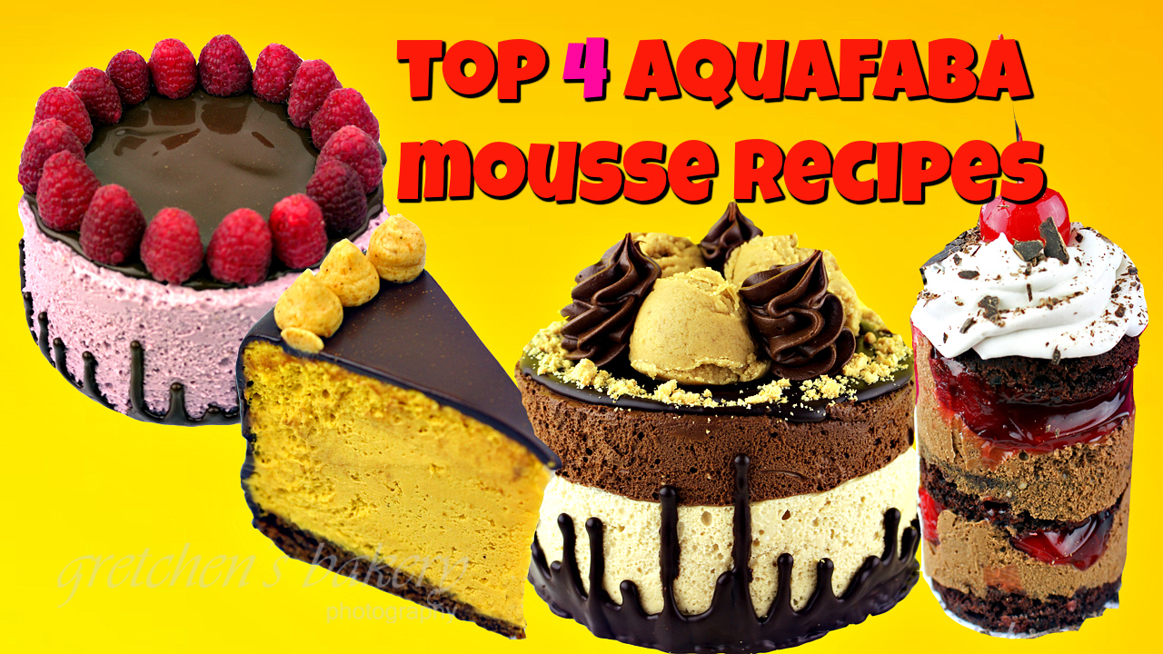 Four Mousse Recipes Using Aquafaba Gretchen S Vegan Bakery