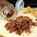 Vegan Candied Pecans- with Aquafaba!