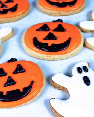 Vegan Halloween Sugar Cookies