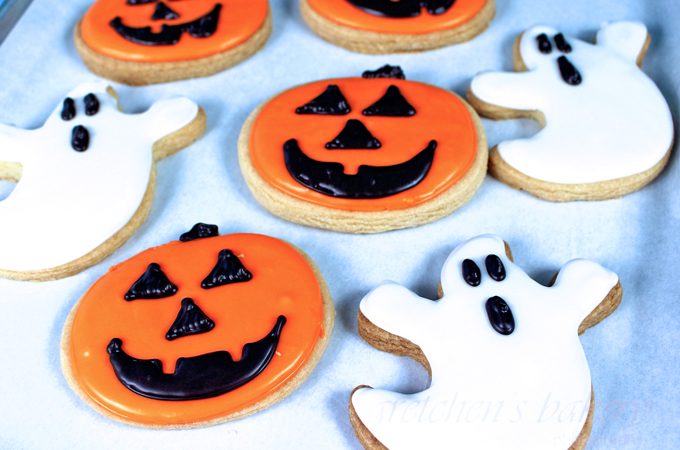 Vegan Halloween Sugar Cookies