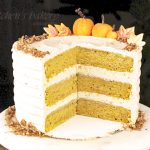 Pumpkin Velvet Cake with Pumpkin Spice Buttercream