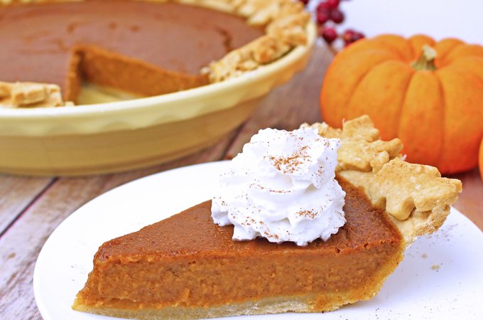 Vegan Pumpkin Pie Recipe