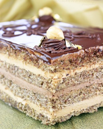 Classic Opera Cake ~ Vegan