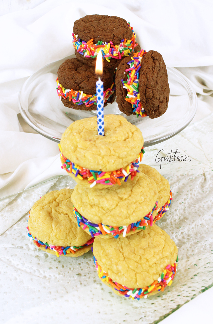 Birthday Cake Whoopie Pies