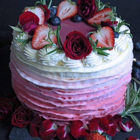 The Tastiest Strawberry Cake Recipe - Sugar & Sparrow