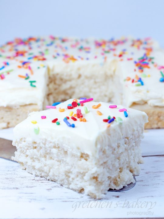 Classic White Cake Recipe