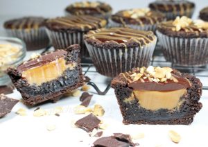 Brownie Cupcakes - Gretchen's Vegan Bakery