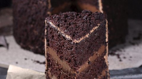 Brooklyn Blackout Chocolate Cake - The Night Owl Chef