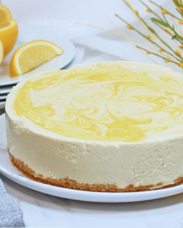 No Bake Lemon Cheesecake