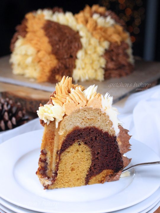 Gluten Free Chocolate Orange Marble Cake | A Healthy Life for Me