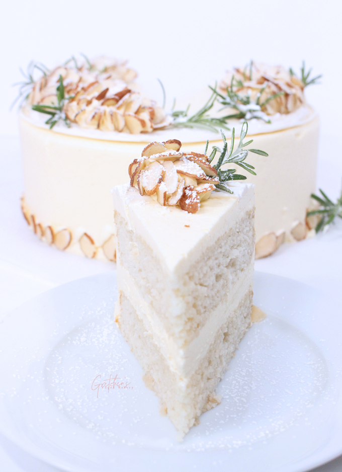 White Christmas Cake - Gretchen's Vegan Bakery