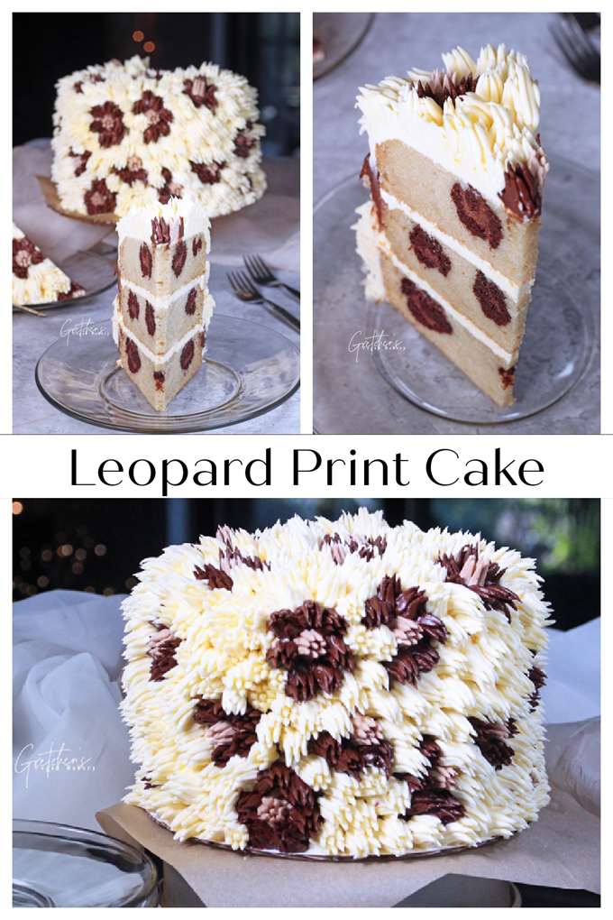 Leopard Print Cake