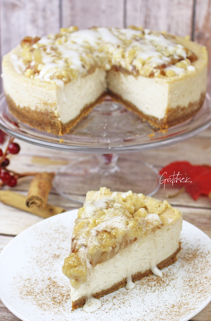 Vegan Apple Cheesecake