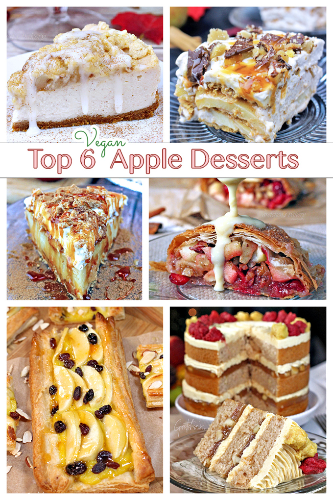 vegan apple desserts