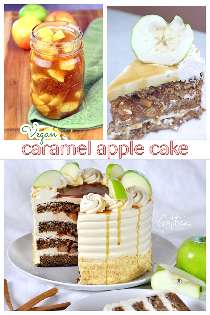 caramel apple cake