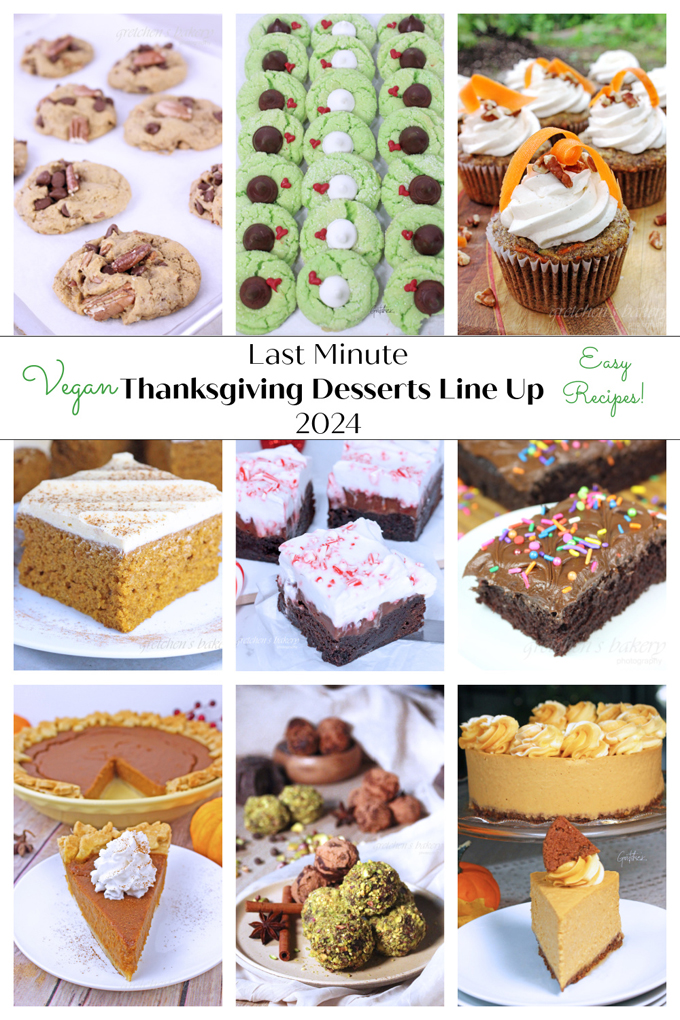 Last Minute Thanksgiving Desserts